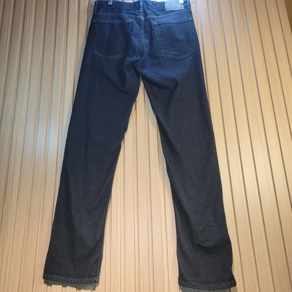 Bonobos Mens Dark Wash Straight Leg Denim Jeans Blue Size 30x32